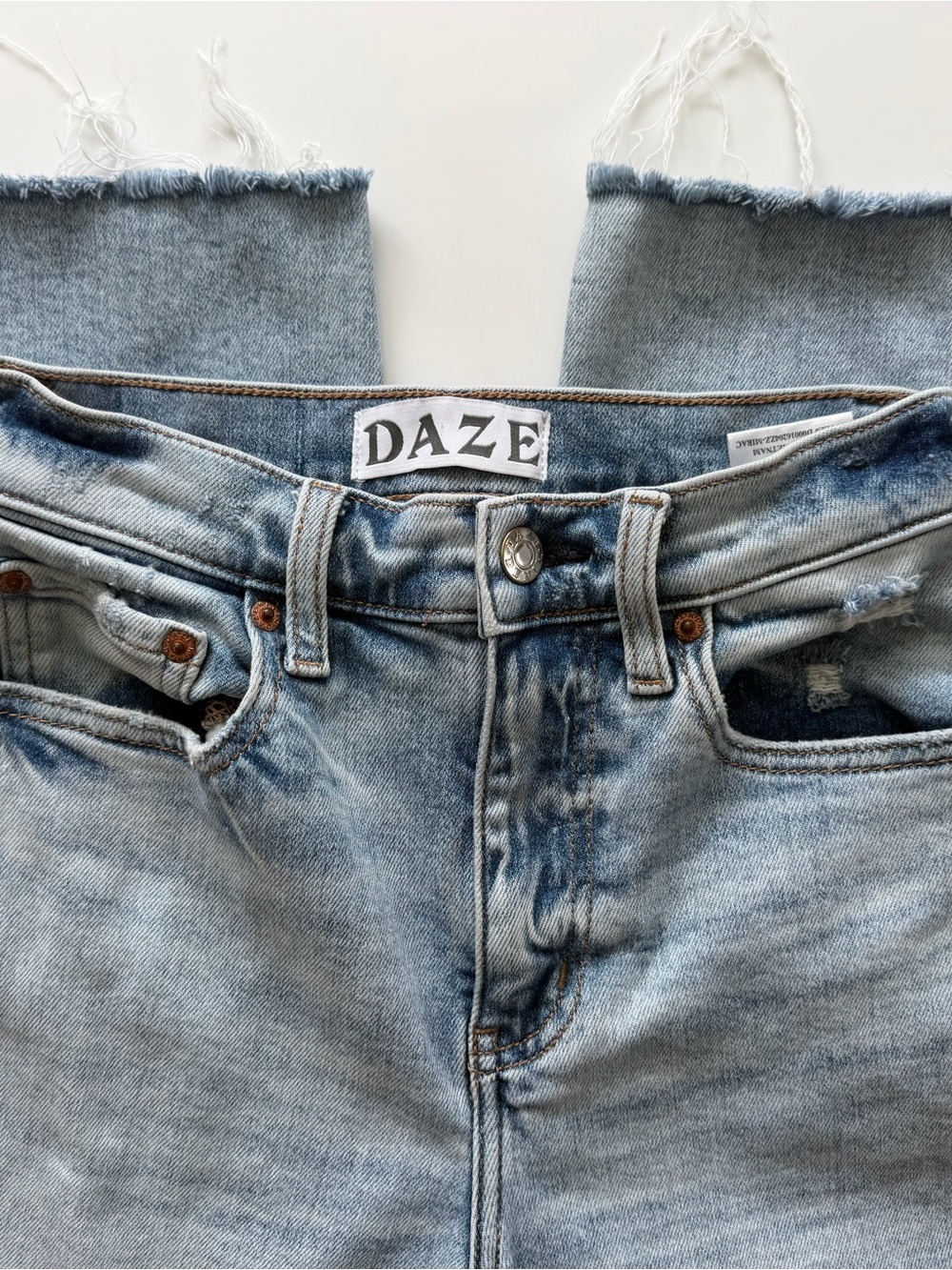 Daze Pleaser High-Rise Wide Ankle Women's Jeans in Miracle W25” Wide Leg Summer - Picture 11 of 13